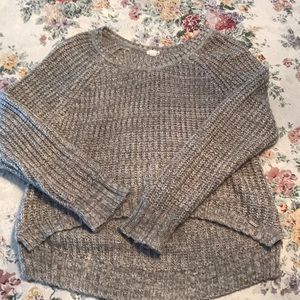 Garage cropped sweater. Size large